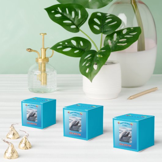 Dolphin Splash Party Geschenkschachtel (Zahlreiche)