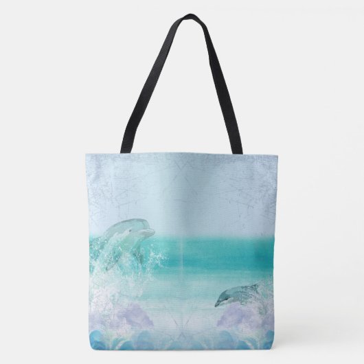 Dolphin Splash Tasche (Vorderseite)