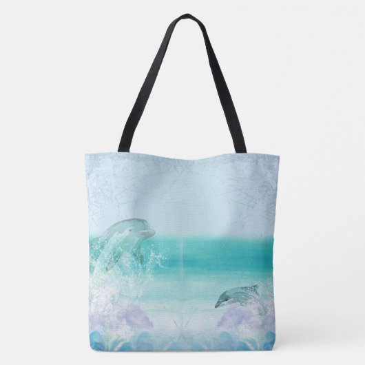 Dolphin Splash Tasche (Rückseite)