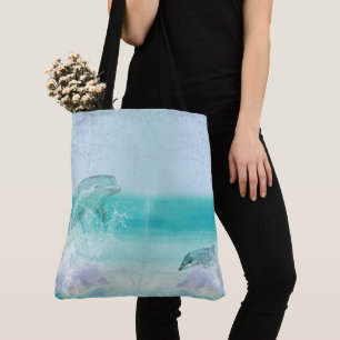 Dolphin Splash Tasche