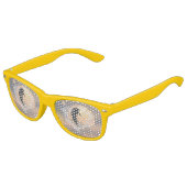 Dolphin springen aus einem Herz aus Wasser Sonnenbrille (Schrägansicht)