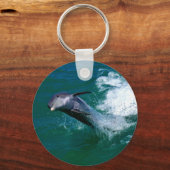 Dolphin Springen und Tanzen Schlüsselanhänger (Vorderseite)