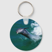 Dolphin Springen und Tanzen Schlüsselanhänger (Rückseite)