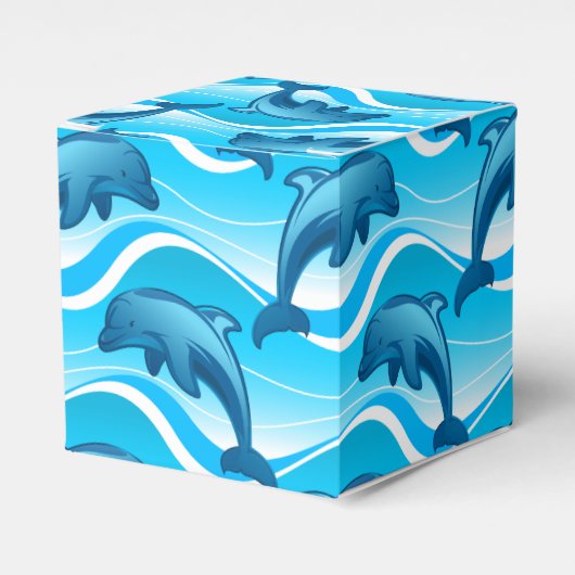 Dolphin-Springwellen Geschenkschachtel (Vorderseite)