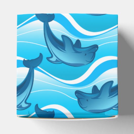 Dolphin-Springwellen Geschenkschachtel (Oben)