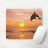 Dolphin-Sprung 2 Mousepad (Mit Mouse)