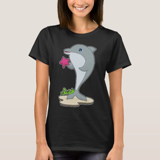 Dolphin Starfish T-Shirt (Vorderseite)
