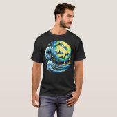 Dolphin-Sternennacht T-Shirt (Vorne ganz)