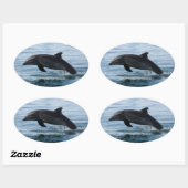 Dolphin Stickers (Blatt)