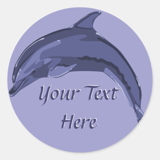 Dolphin Stickers (Vorderseite)