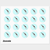Dolphin Stickers (Blatt)