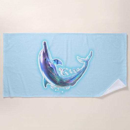 Dolphin Strandtuch (Vorderseite)