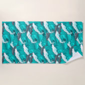 Dolphin Strandtuch (Vorderseite)