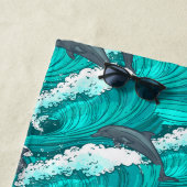 Dolphin Strandtuch (Beispiel)