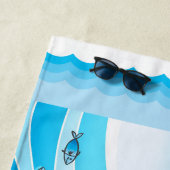 Dolphin Strandtuch (Beispiel)