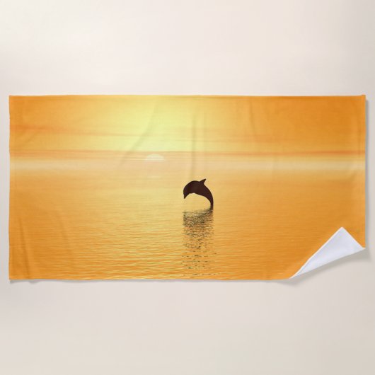 Dolphin Strandtuch (Vorderseite)