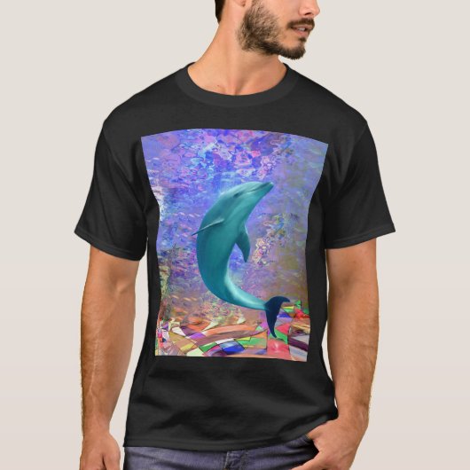 Dolphin Sunlight T-Shirt (Vorderseite)