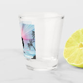 Dolphin Sunset Schnapsglas (Rechts)