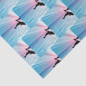 Dolphin Sunset Seidenpapier (Ausschnitt)