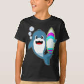 Dolphin Surfboard T-Shirt (Vorderseite)