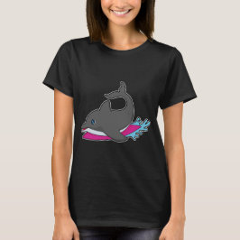Dolphin Surfboard Wassersport T-Shirt