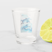 Dolphin Swim Schnapsglas (Rückseite)