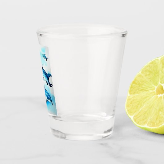Dolphin Swim Schnapsglas (Rechts)