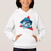 Dolphin tanzt auf den Wellen, Kids Hoodie (Vorderseite)