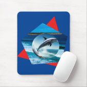 Dolphin tanzt auf den Wellen, Mousepad (Mit Mouse)