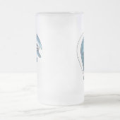 Dolphin-Tasse Mattglas Bierglas (Mittel)