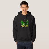 Dolphin Three Pattern St Patrick's Day Lucky 1 Hoodie (Vorne ganz)