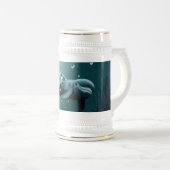 Dolphin-Traum Bierglas (VorderseiteRechts)