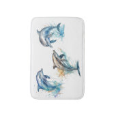 Dolphin Trio Badematte (Vorderseite Vertikal)