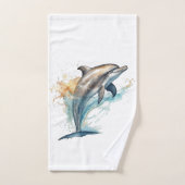 Dolphin Trio Badhandtuch Set (Handtuch)
