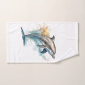 Dolphin Trio Badhandtuch Set (Handtuch)