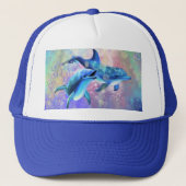 Dolphin Trucker Hat Truckerkappe (Vorderseite)