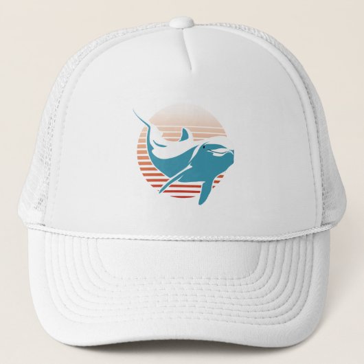Dolphin Truckerkappe (Vorderseite)