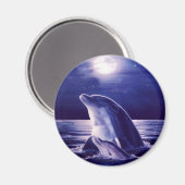 Dolphin und Baby Magnet (Vorderseite/Rückseite)