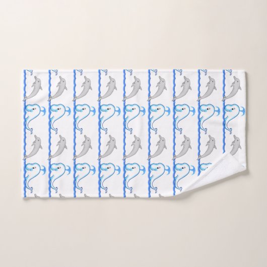 Dolphin und Whale Set Handtuch (Handtuch)