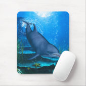 Dolphin Underwater Mousepad (Mit Mouse)