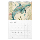 DOLPHIN UNTER DEM KALENDER DES MEERESFLORALLEN KOR (Jan 2027)