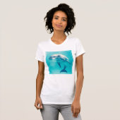 Dolphin-Unterwasser T-Shirt (Vorne ganz)