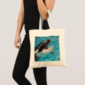 DOLPHIN - UNTERWASSER-TOTE-BEUTEL TRAGETASCHE (Vorderseite (Produkt))