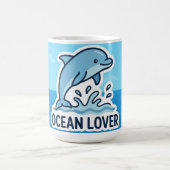 Dolphin Vibes Kaffeetasse (Mittel)