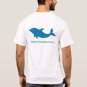 Dolphin Vibes - Ride the Wave Tee (Rückseite)