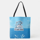 Dolphin Vibes Tasche (Vorderseite)