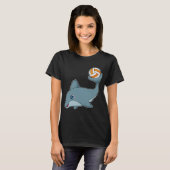 Dolphin Volleyball-Spieler Volleyball T-Shirt (Vorne ganz)