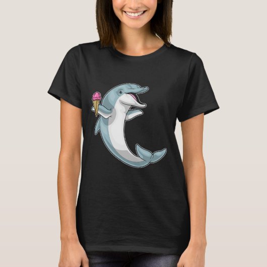 Dolphin-Waffeleis T-Shirt (Vorderseite)