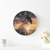 Dolphin Wall Clock Große Wanduhr (Zuhause)