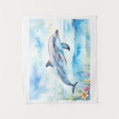 Dolphin Wandteppich (Vorderseite)